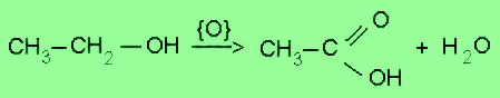 oxidation of alcohol