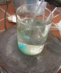 Crystal growing of copper sulphate: Preparation of saturated solution - Stage №2