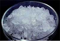 Crystals of potassium-aluminum alum